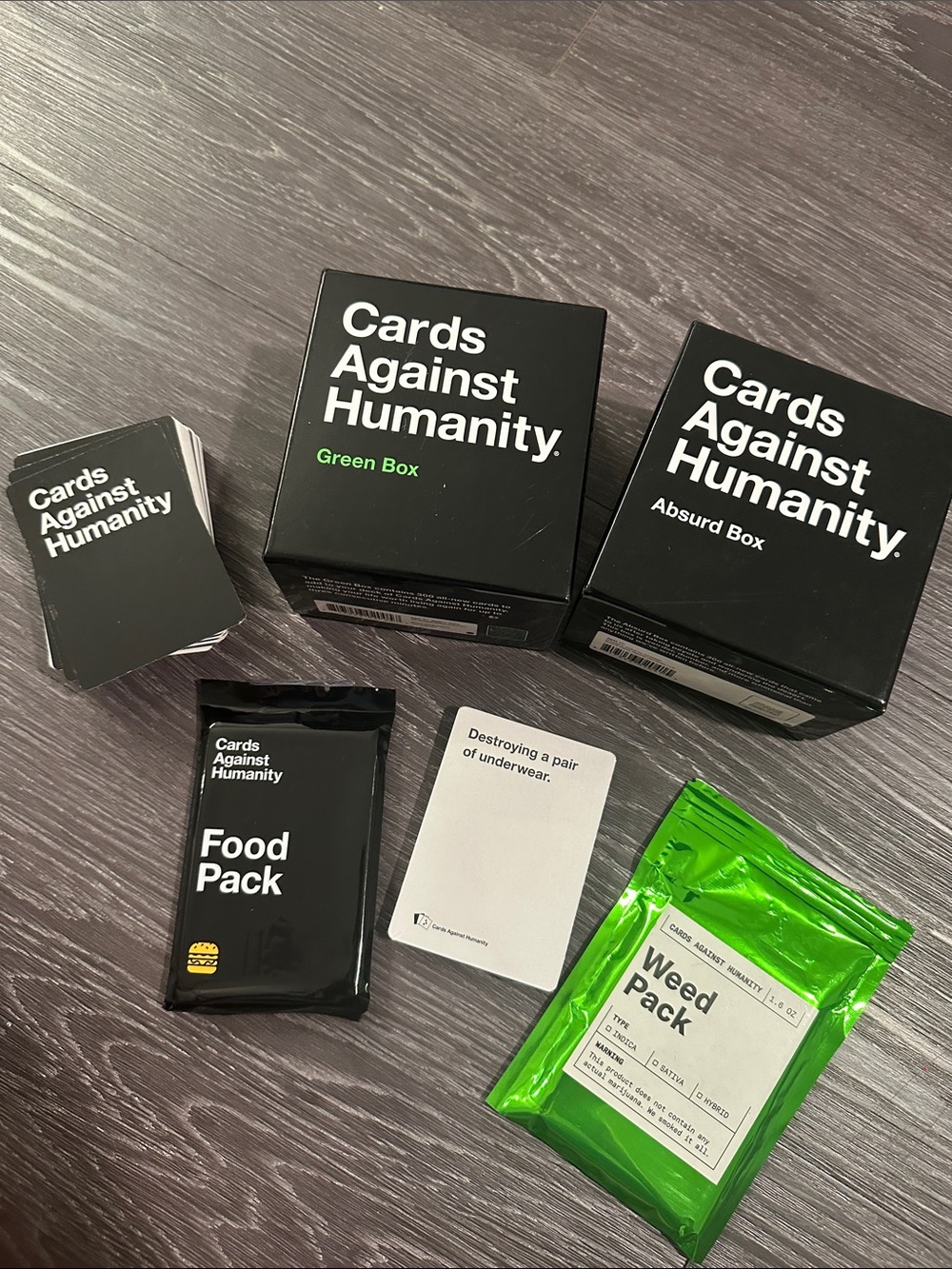 Cards Against Humanity Boxes & Packs